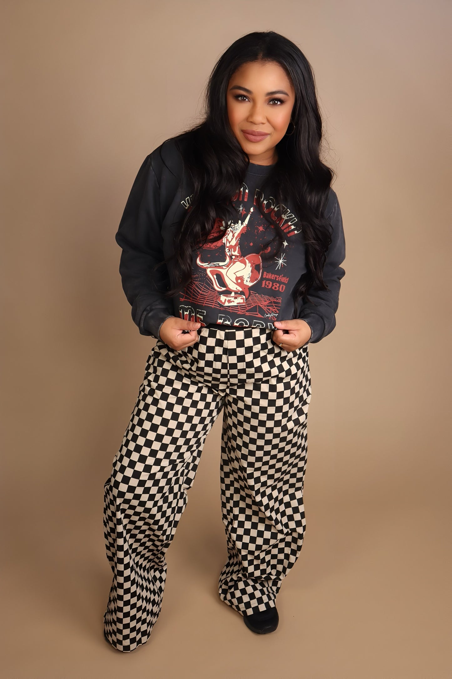 90's Checkered Pants