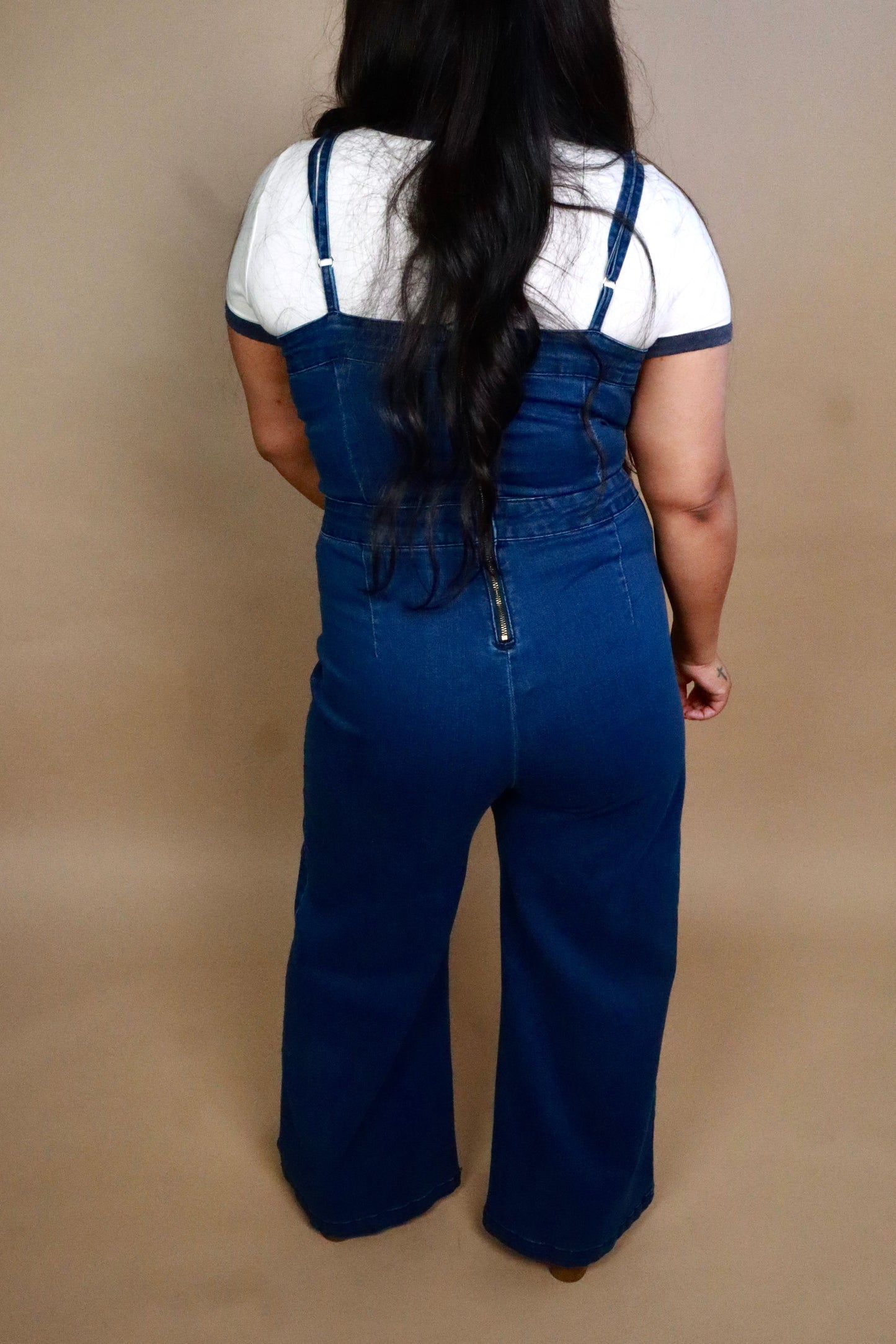 Denim jumpsuit