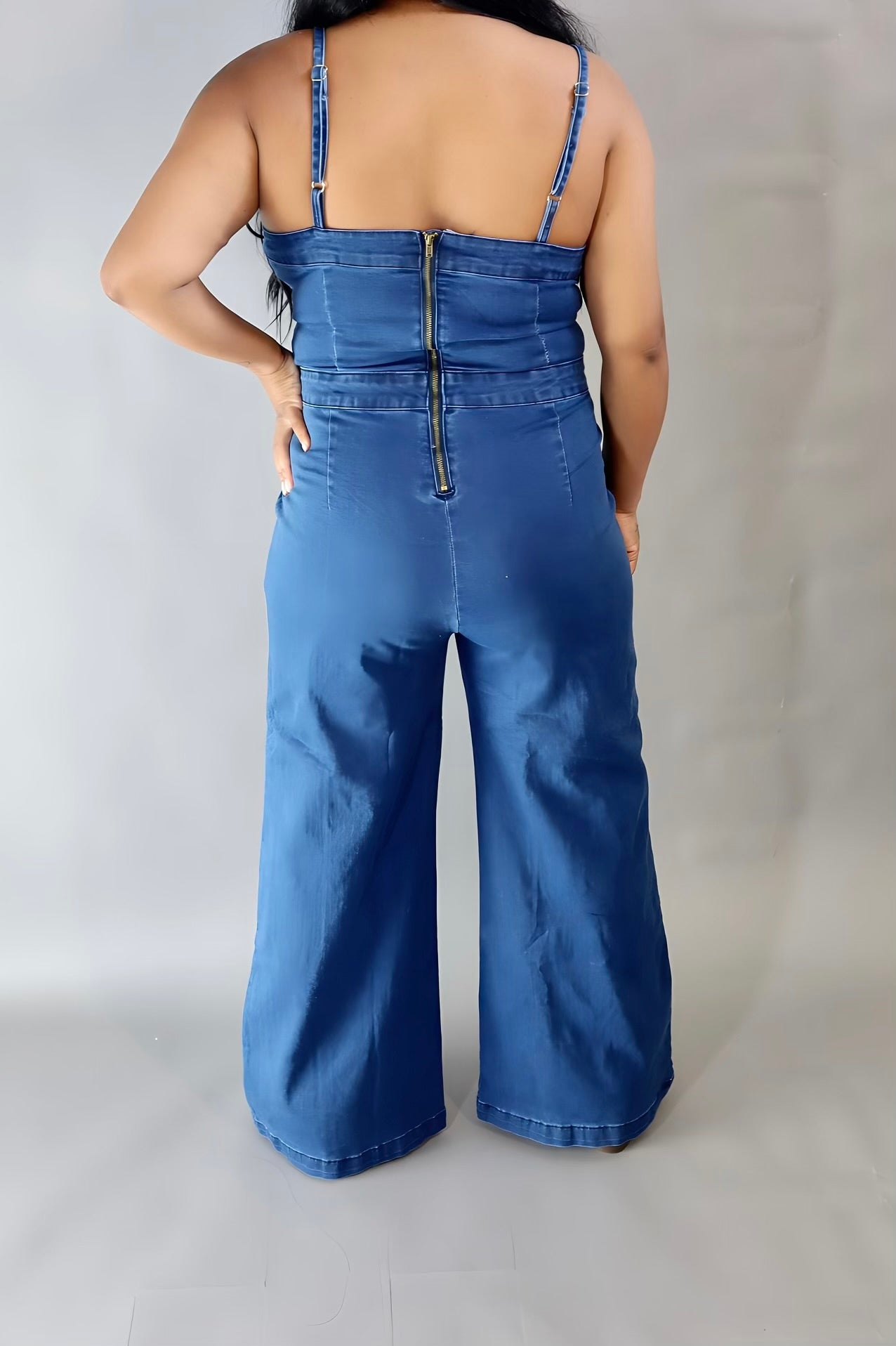 Denim jumpsuit