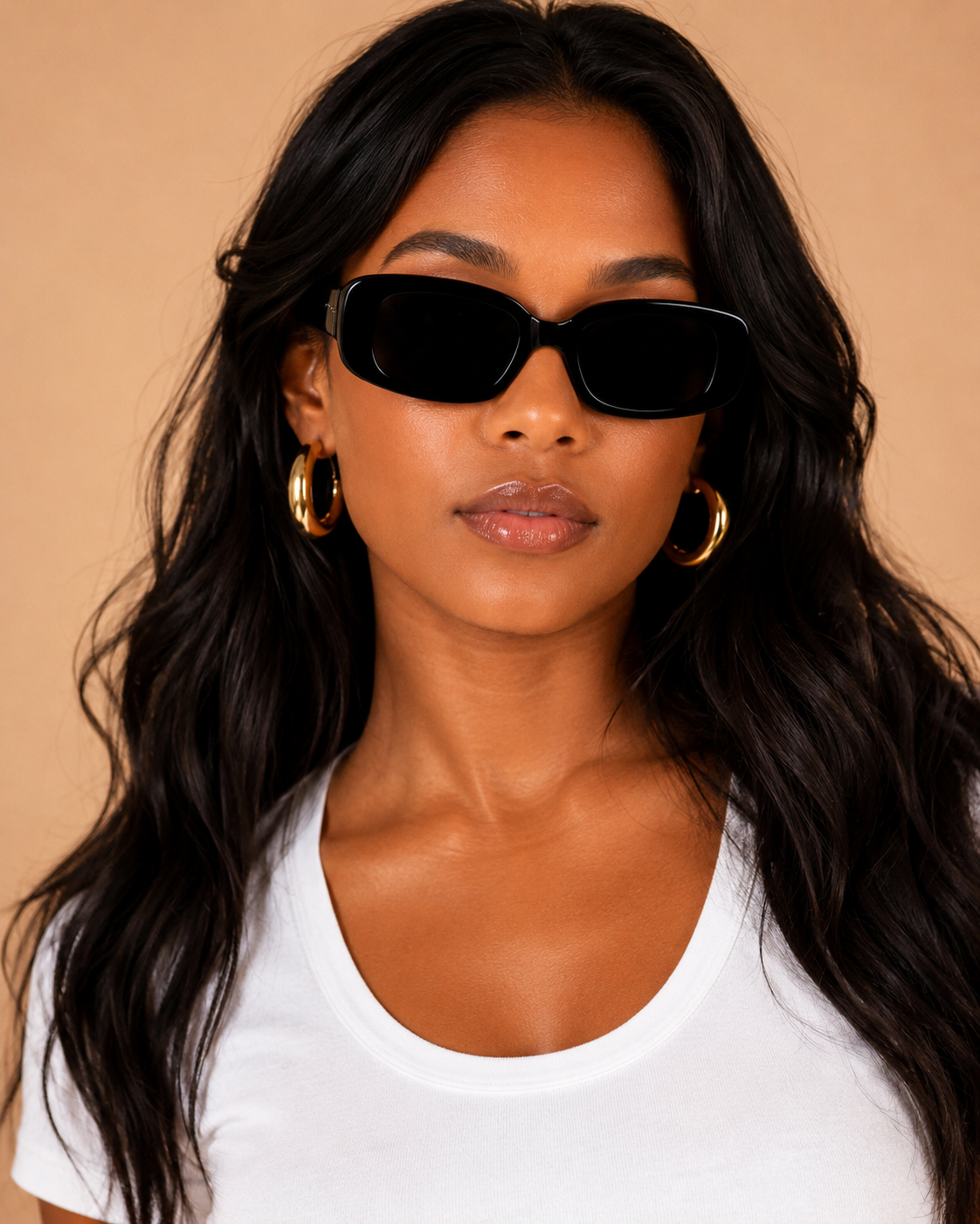 Milan Sunglasses-Black