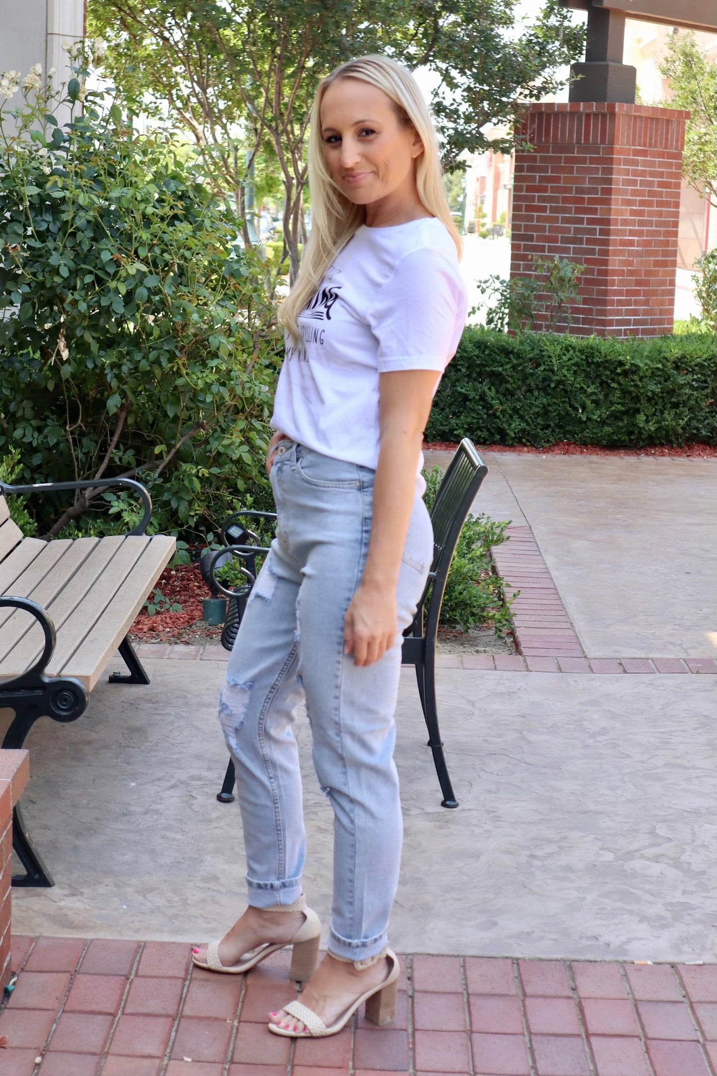 Casual Mom fit denim jeans